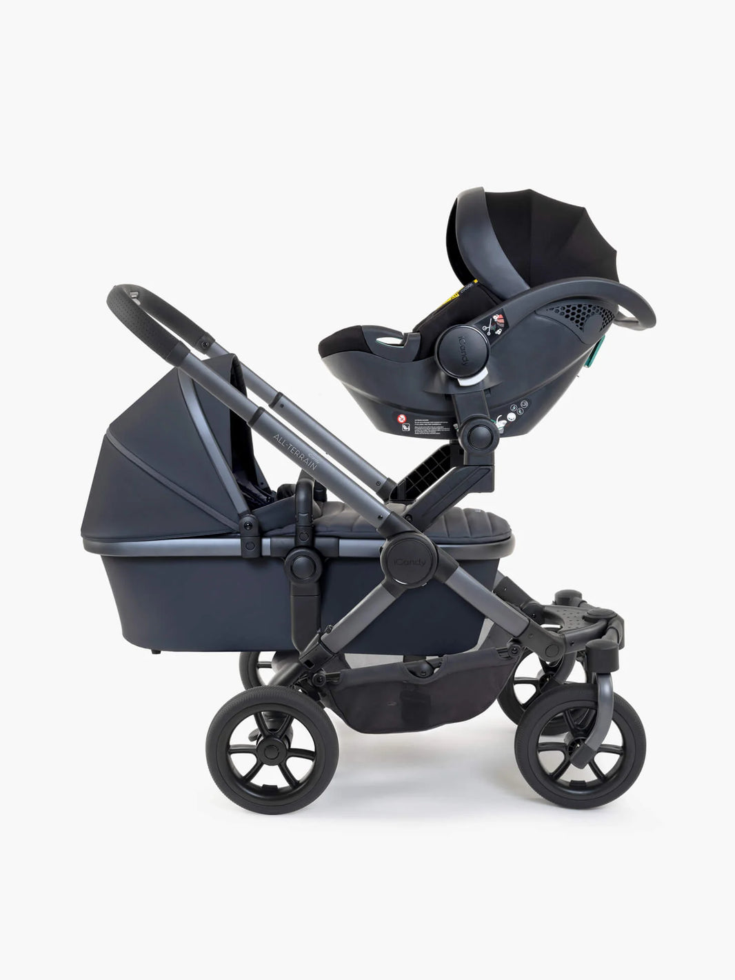 Peach 7 All-Terrain Storm-kinderwagen – Tweeling