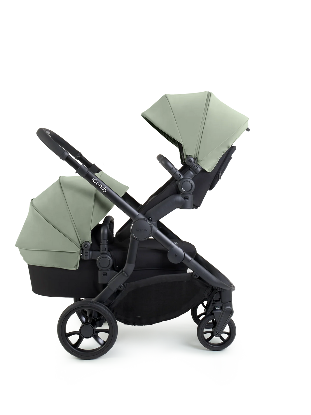 Orange 4 Pistachio Pushchair Bundle