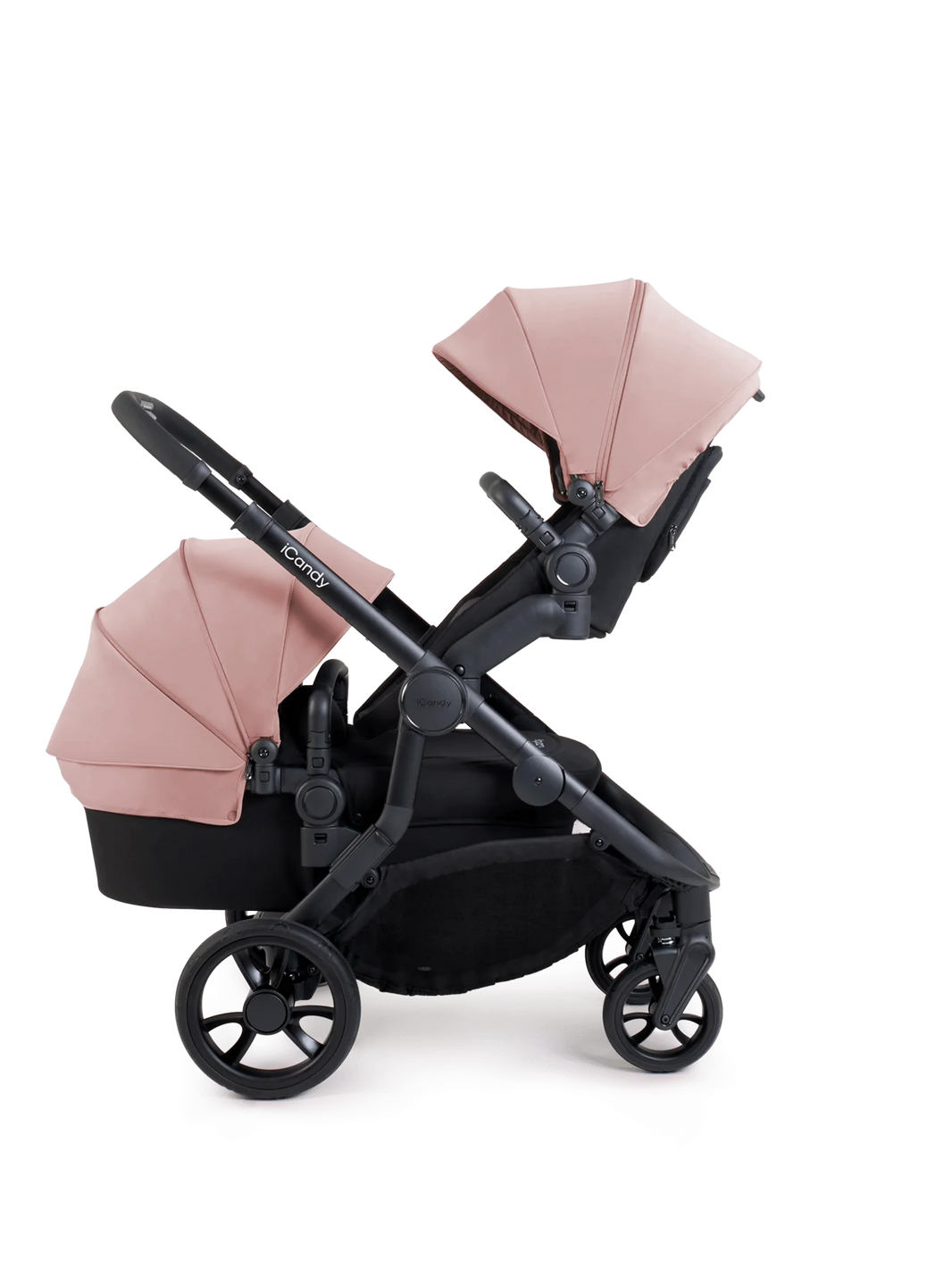 Orange 4 Rose Double Pushchair Bundle