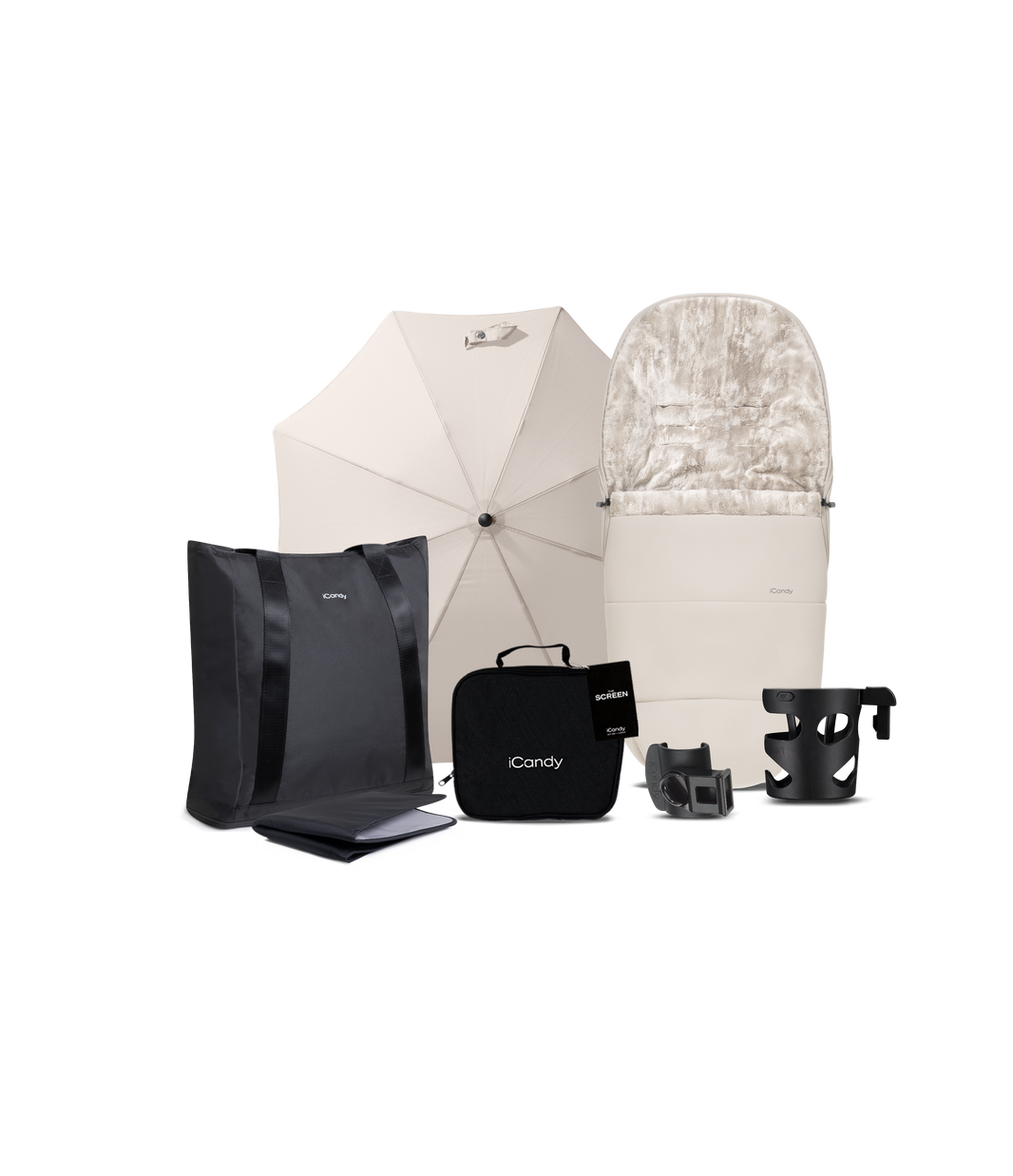 Accessoires pakket Core 2-1 kinderwagen t.w.v. 440,-