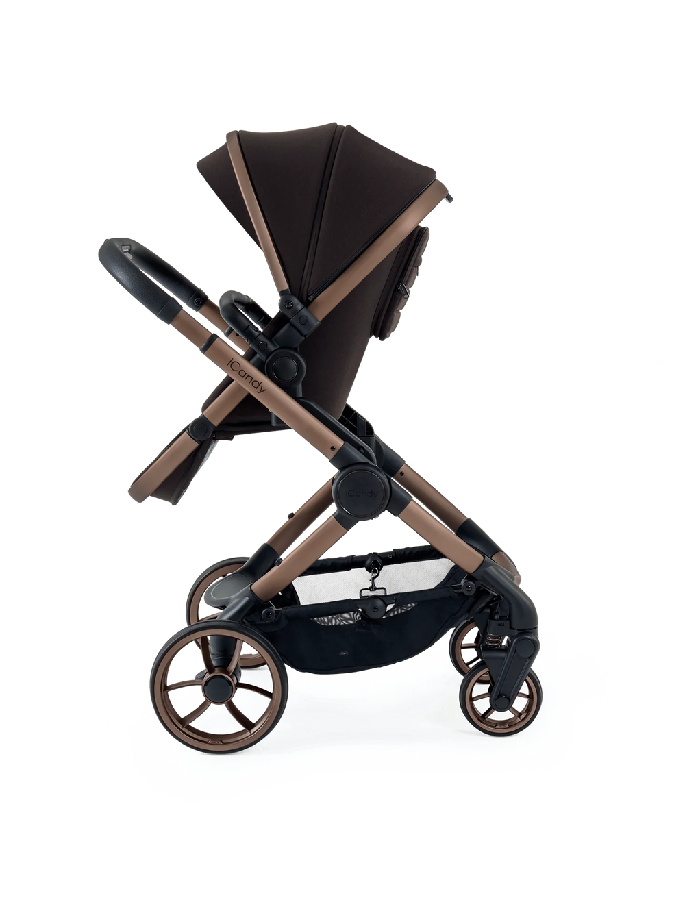 Peach 7 Pecan Pushchair and Carrycot - Complete Bundle