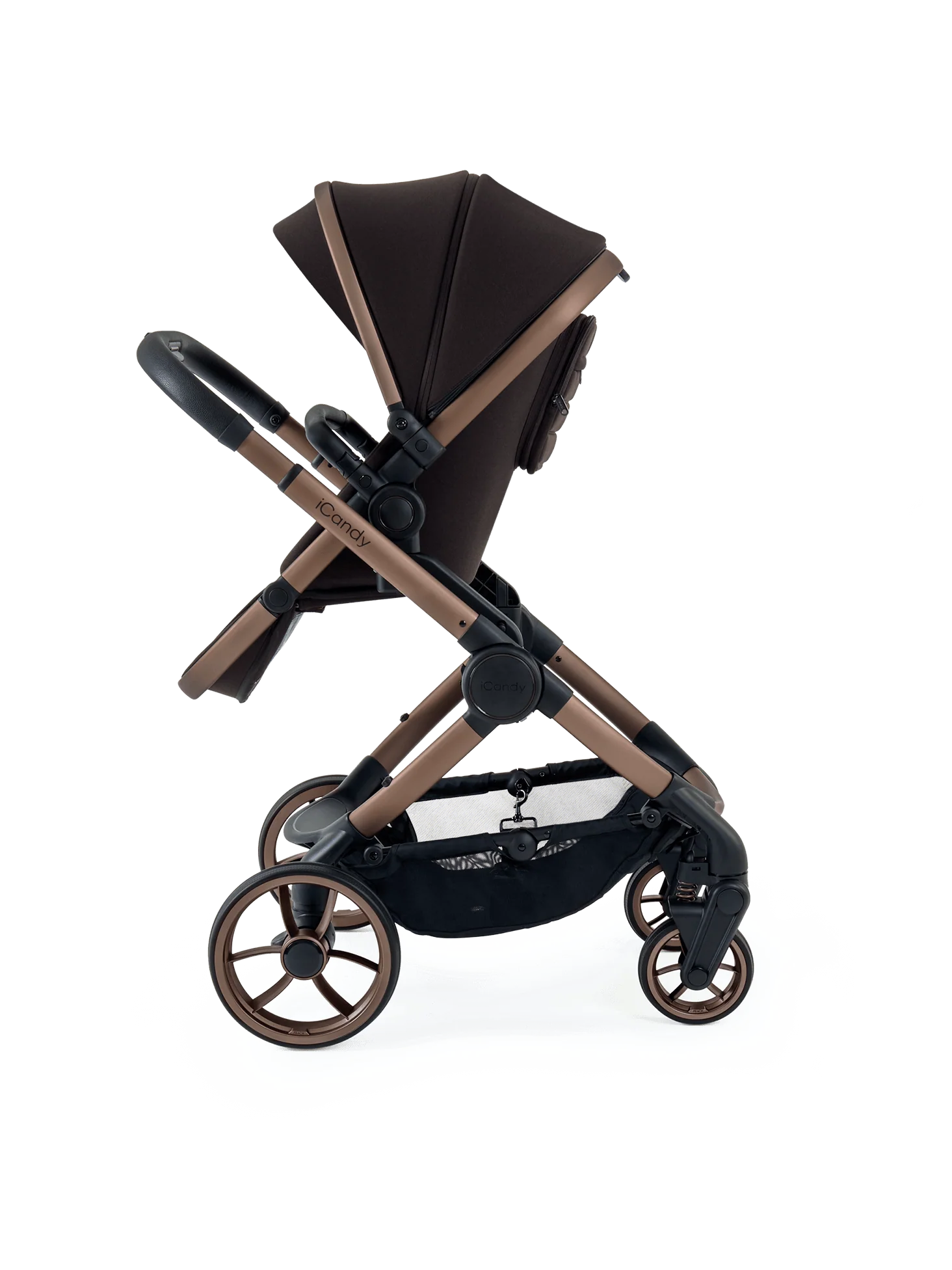 Peach 7 Pecan Pushchair and Carrycot - Complete Bundle