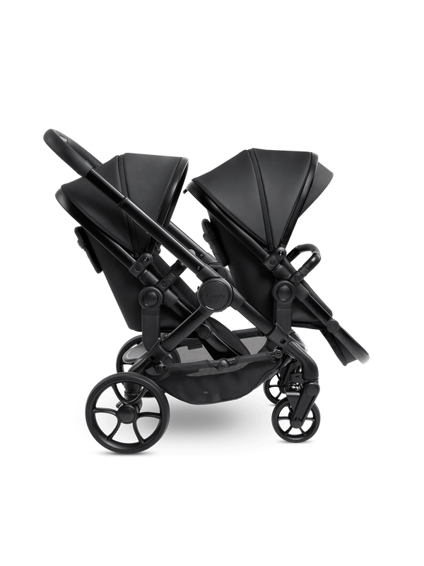 Peach 7 STUDIO Pushchair and Carrycot - Double Bundle