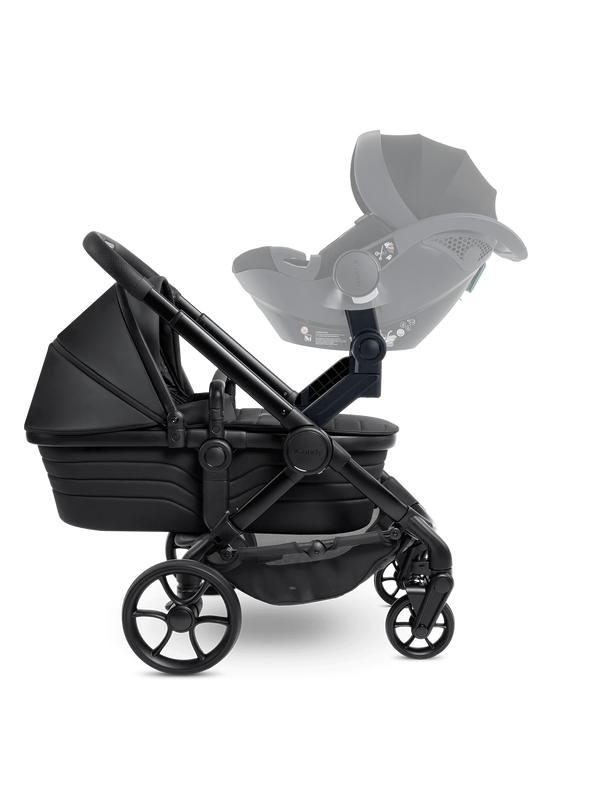 Peach 7 STUDIO Pushchair and Carrycot - Twin Bundle