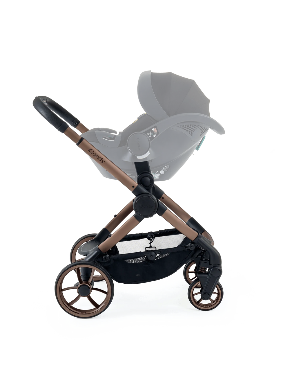 Peach 7 Pecan Pushchair and Carrycot - Complete Bundle