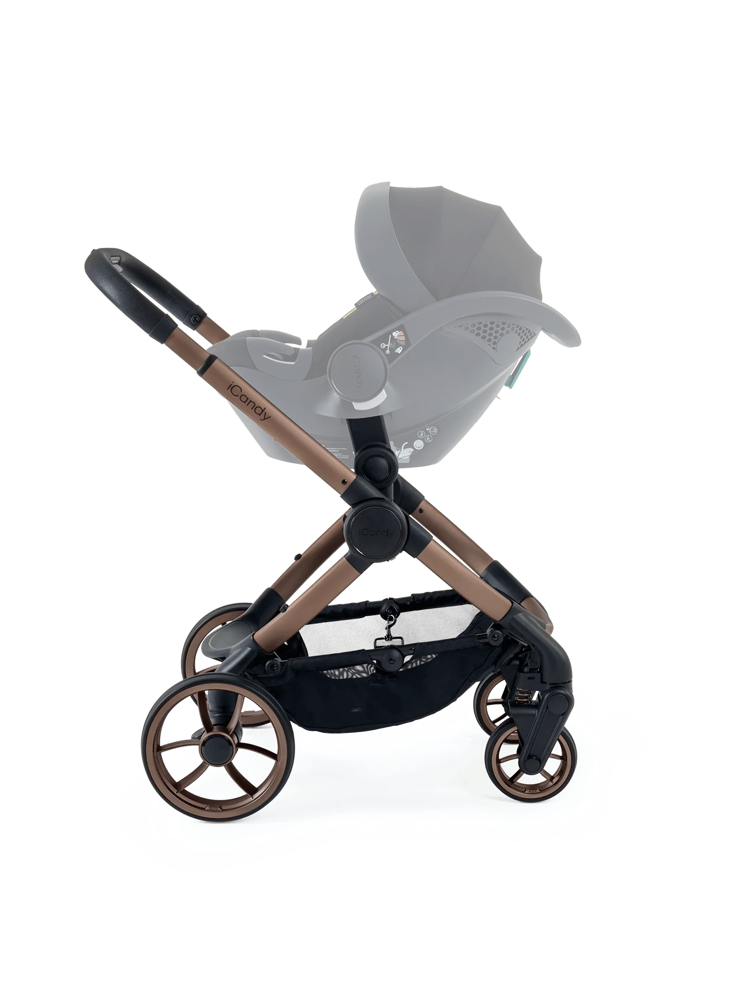Peach 7 Pecan Pushchair and Carrycot - Complete Bundle