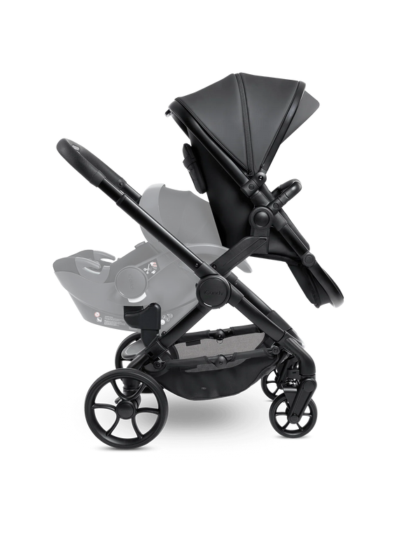 Peach 7 STUDIO Pushchair and Carrycot - Double Bundle