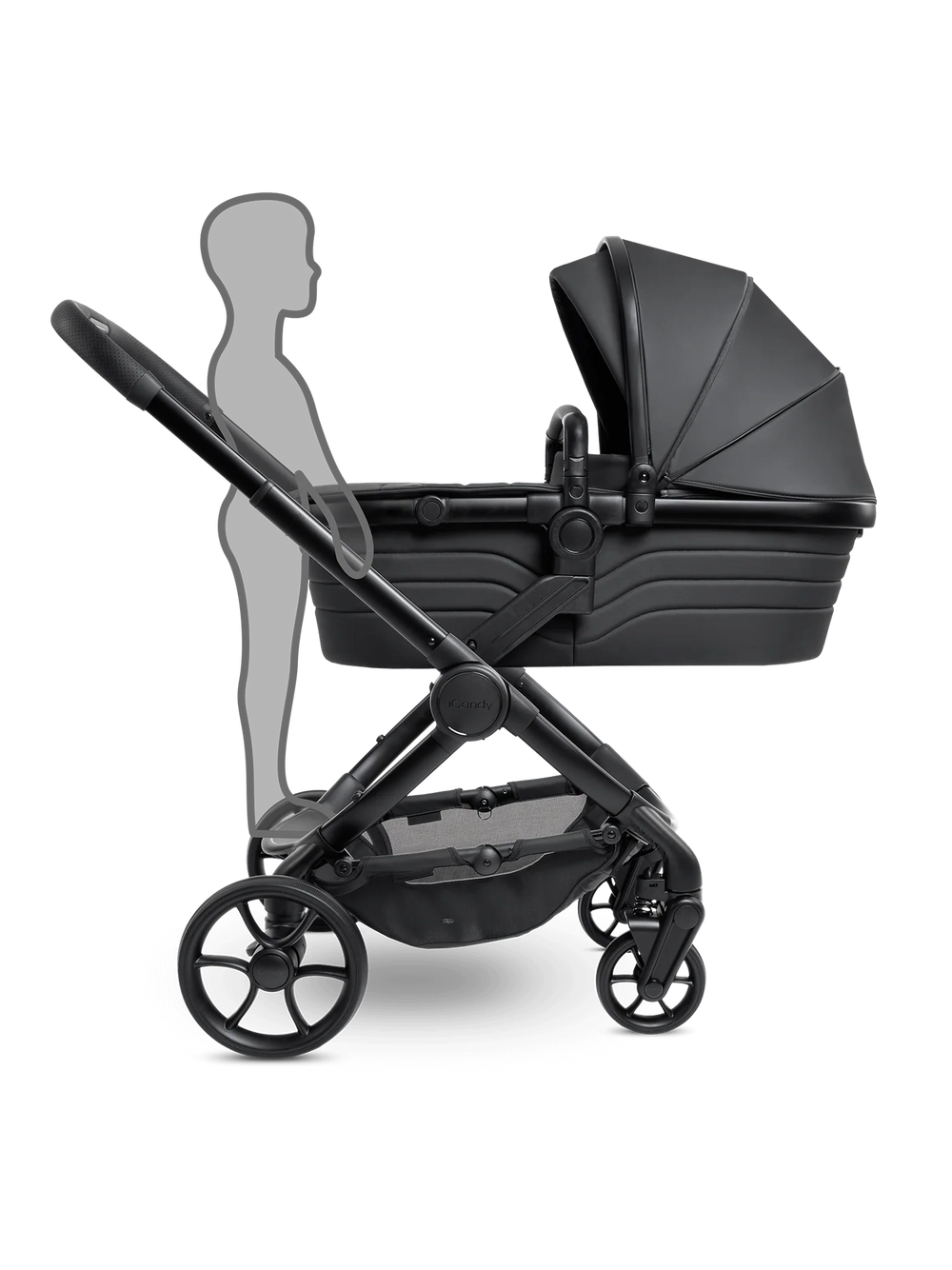Peach 7 STUDIO kinderwagen en reiswieg – complete set