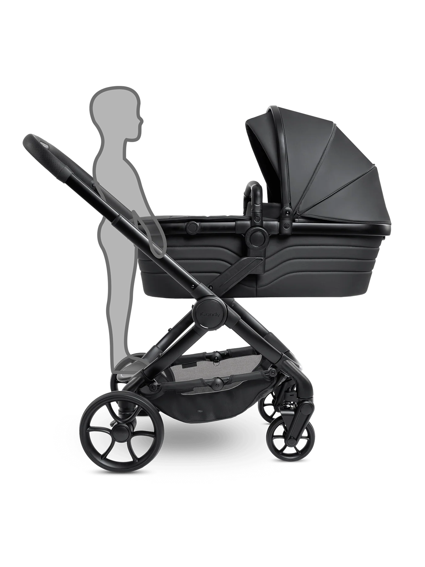 Peach 7 STUDIO kinderwagen en reiswieg – complete set