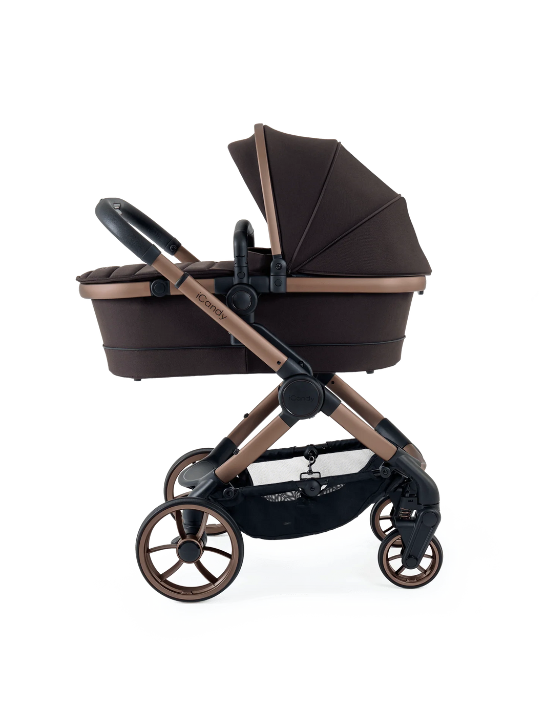 Peach 7 Pecan Pushchair and Carrycot - Complete Bundle