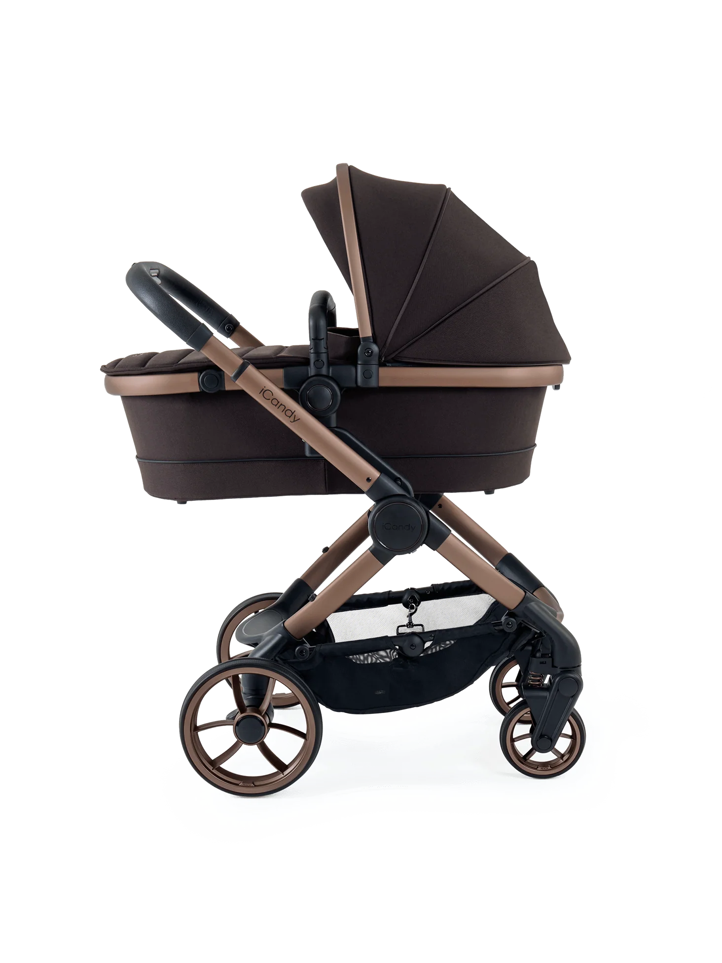 Peach 7 Pecan Pushchair and Carrycot - Complete Bundle