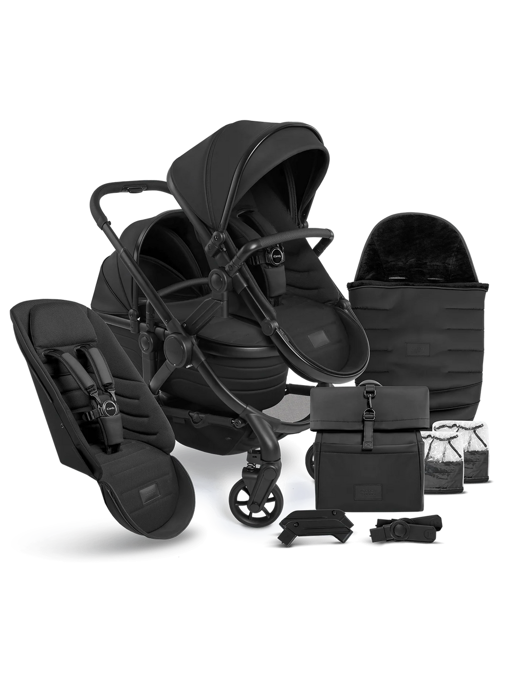 Peach 7 STUDIO kinderwagen en reiswieg – Duo-set