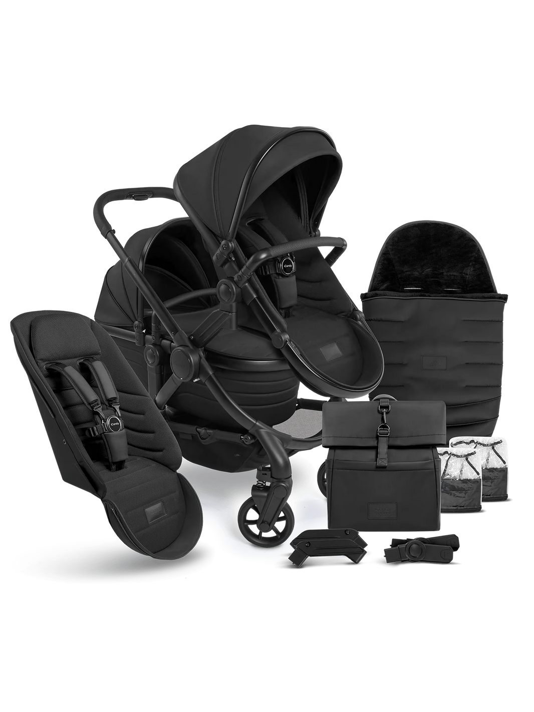 Peach 7 STUDIO kinderwagen en reiswieg – Duo-set