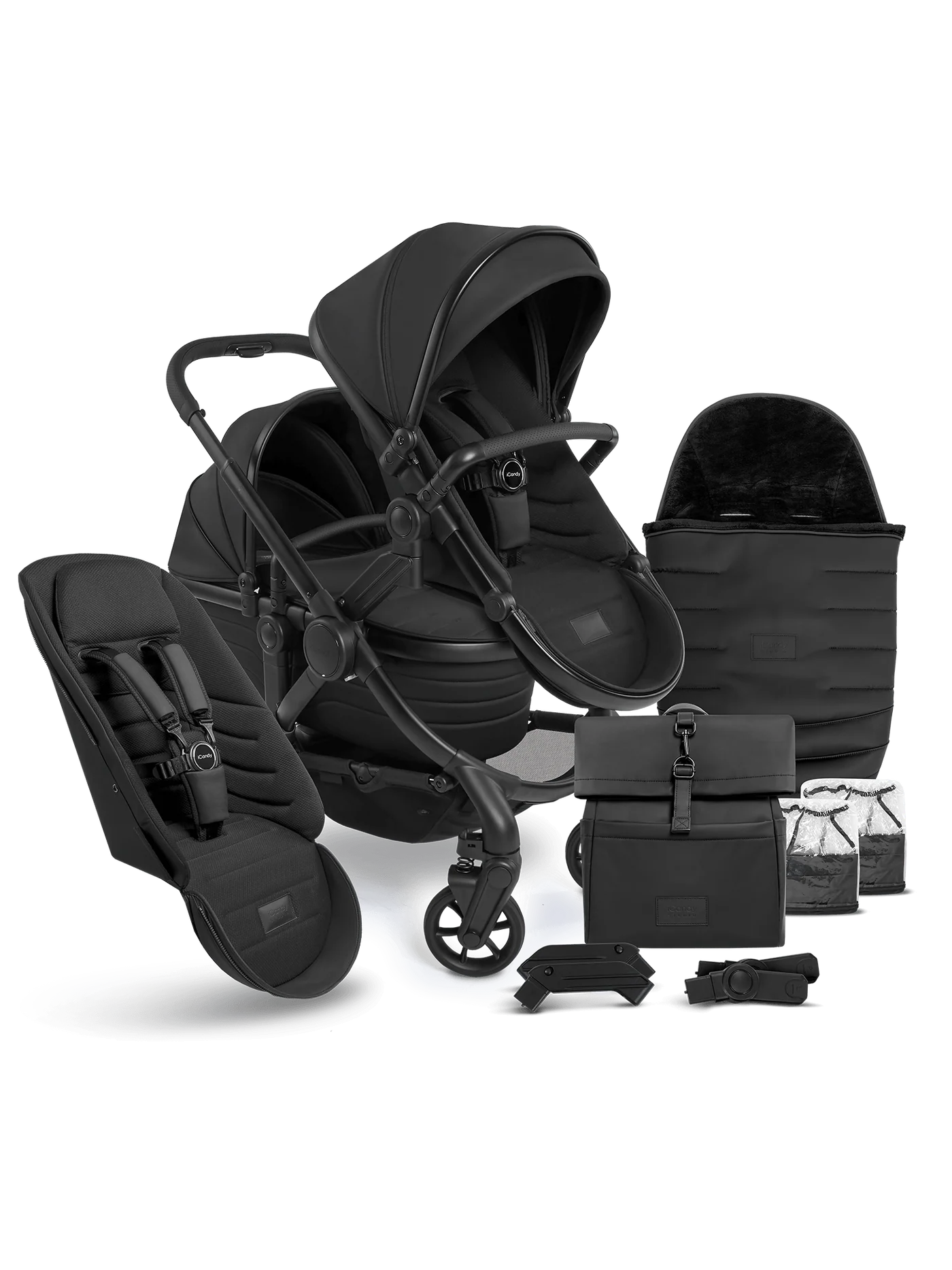 Peach 7 STUDIO kinderwagen en reiswieg – Duo-set