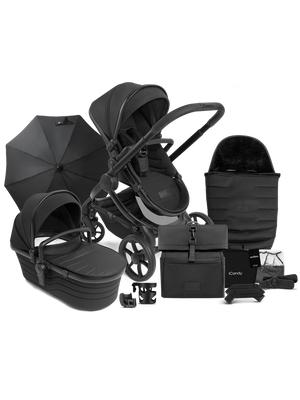 Peach 7 STUDIO Pushchair and Carrycot - Complete Bundle