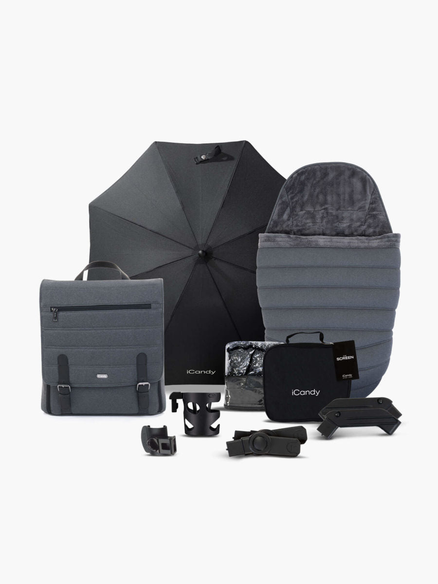 Accessoires pakket 2-1 kinderwagen t.w.v. 440,-