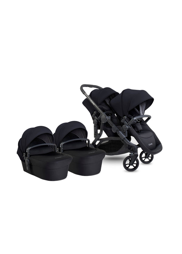 iCandy Orange twin kinderwagen black