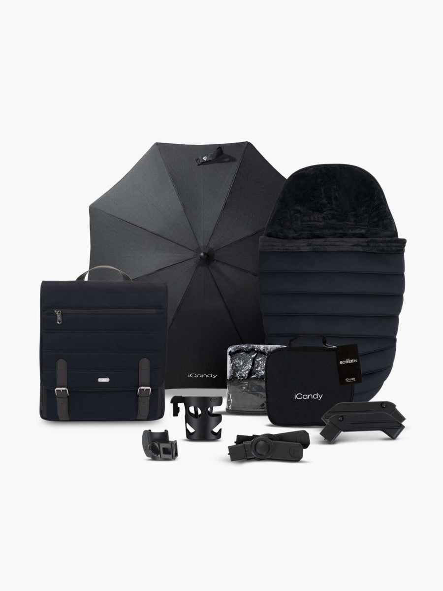 Accessoires pakket 2-1 kinderwagen t.w.v. 440,-