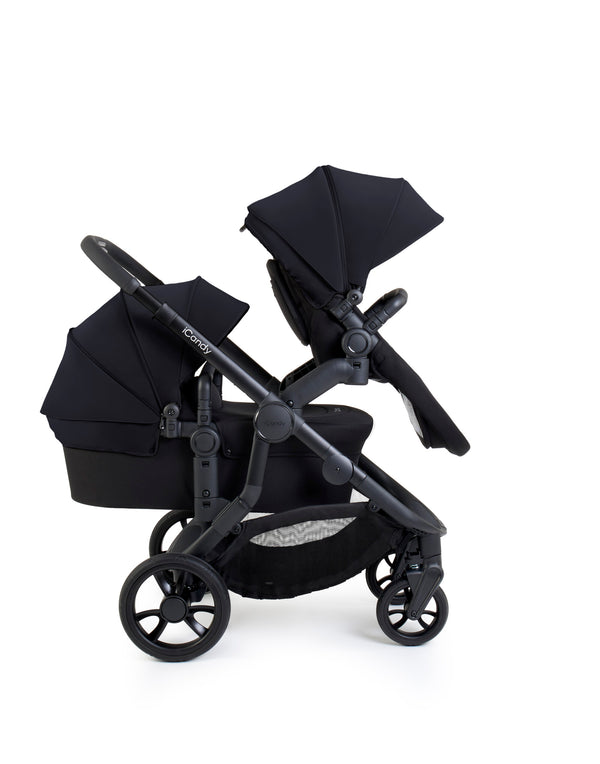 iCandy Orange Double kinderwagen black