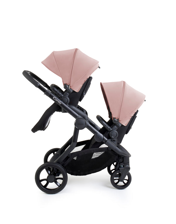 iCandy Orange twin kinderwagen rosé