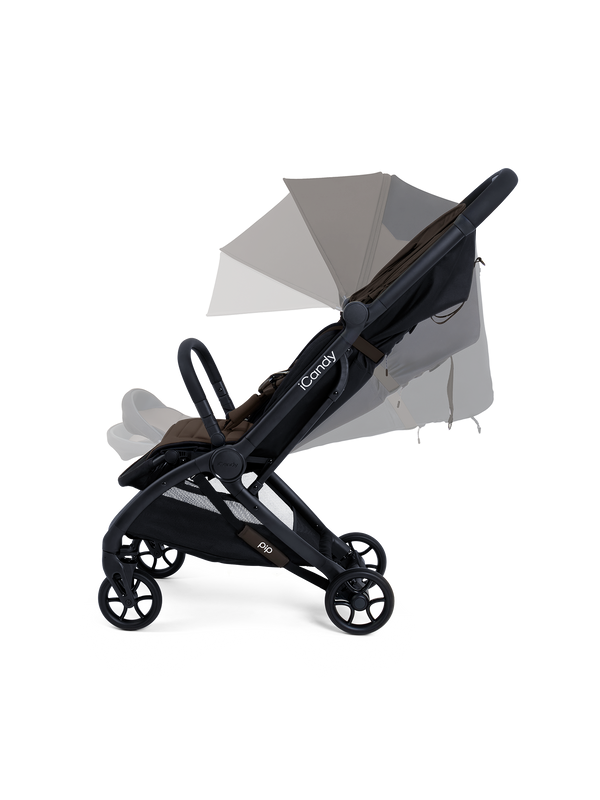 PIP buggy muddy puddle inclusief bumperbar, regenhoes, reistas en seatliner