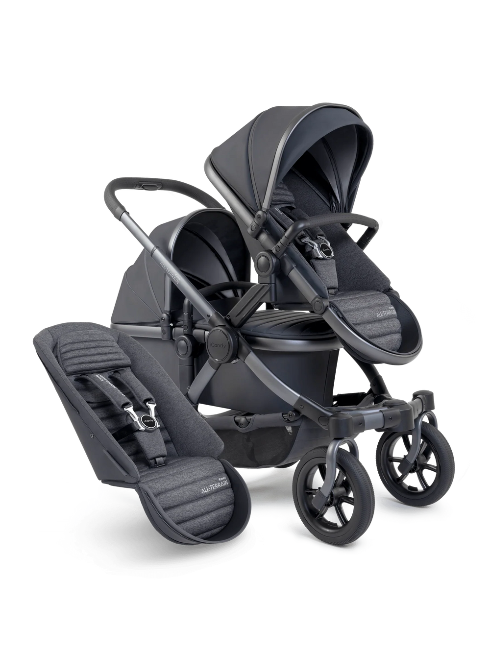 Peach 7 All-Terrain Storm-kinderwagen – Duo