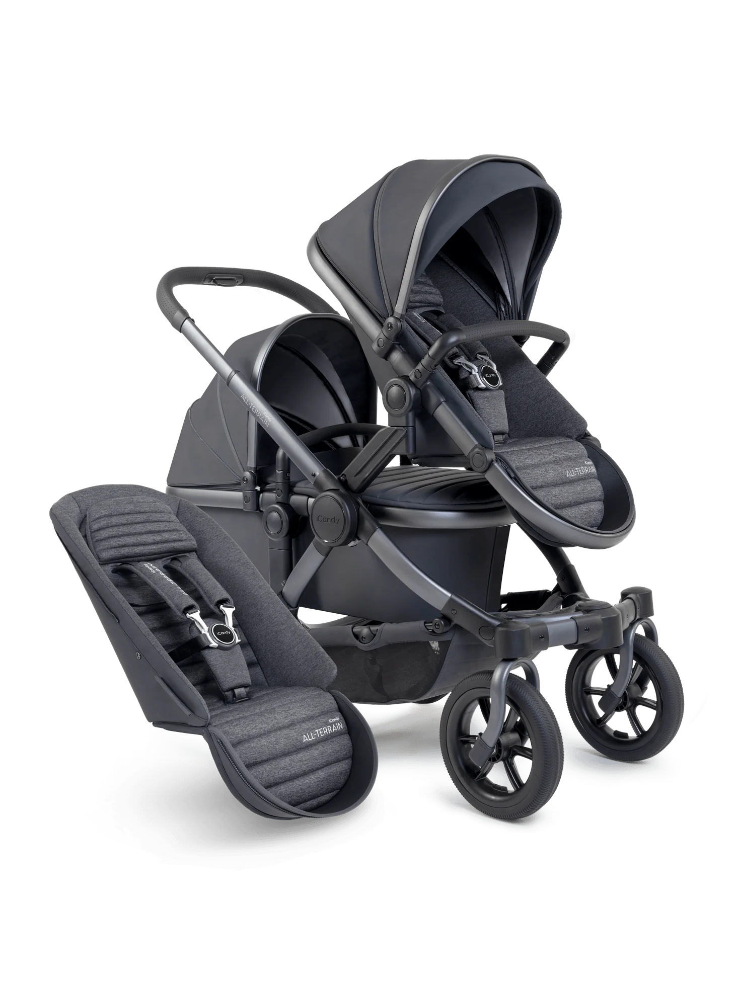 Peach 7 All-Terrain Storm-kinderwagen – Duo