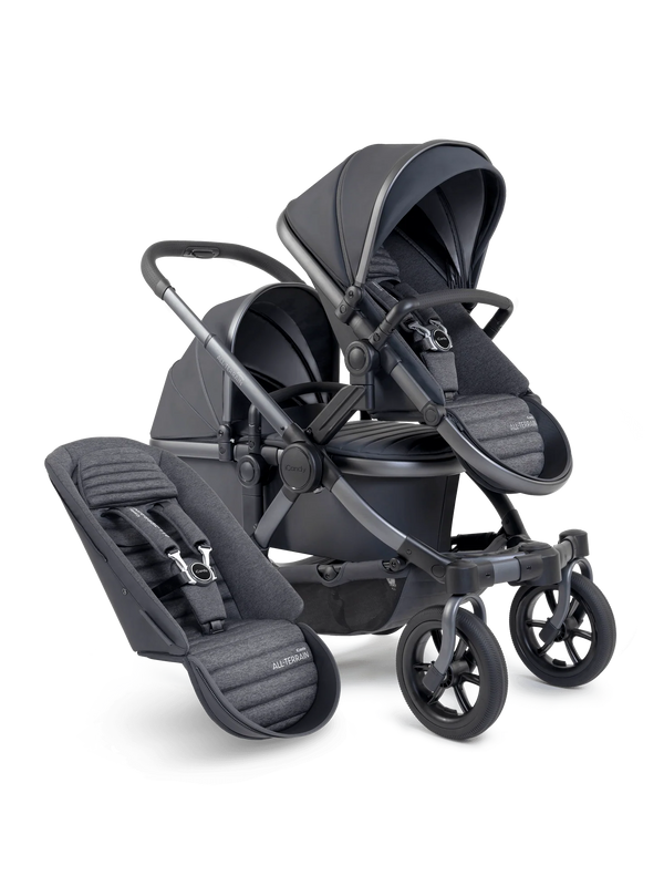 Peach 7 All-Terrain Storm Pushchair - Double