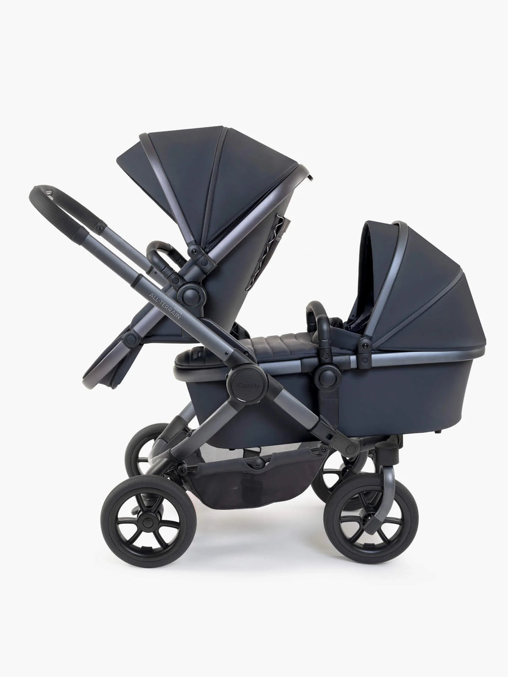 Peach 7 All-Terrain Storm-kinderwagen – Duo-pakket