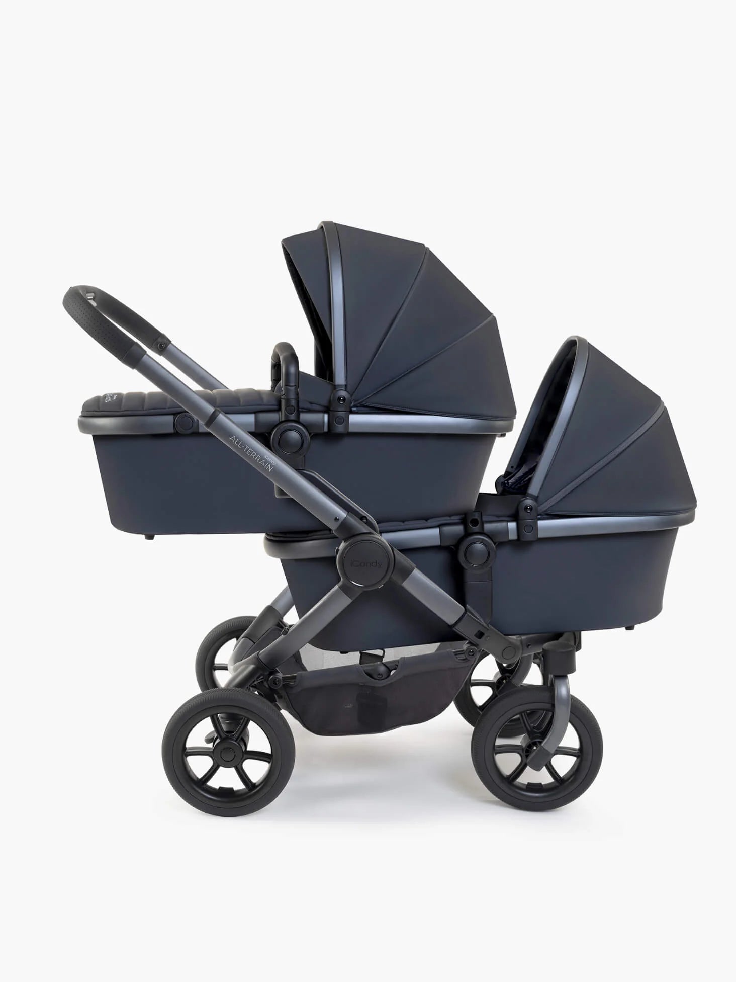 Peach 7 All-Terrain Storm-kinderwagen – Tweeling