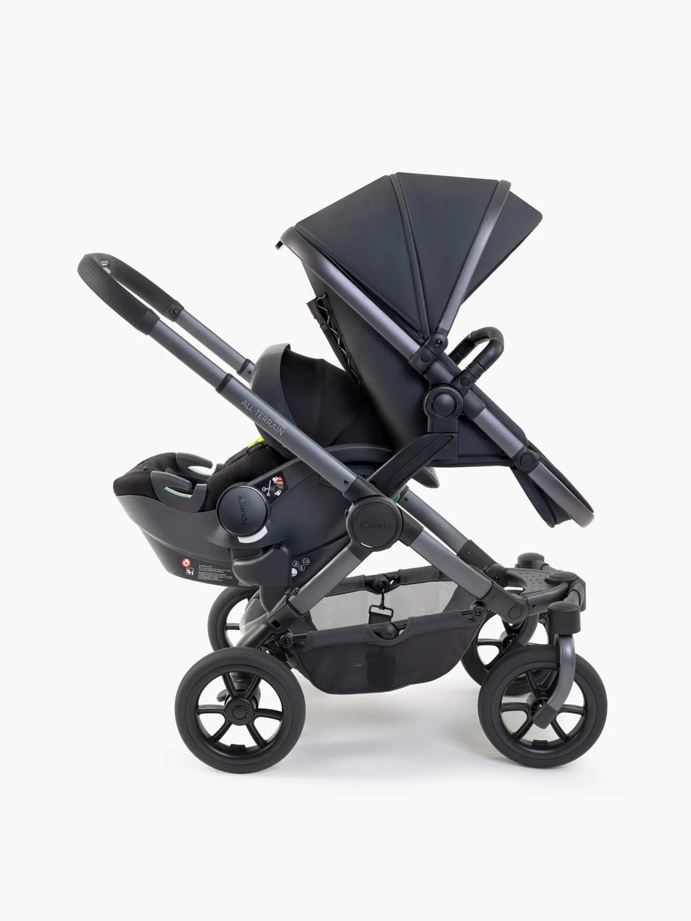 Peach 7 All-Terrain Storm-kinderwagen – Duo-pakket