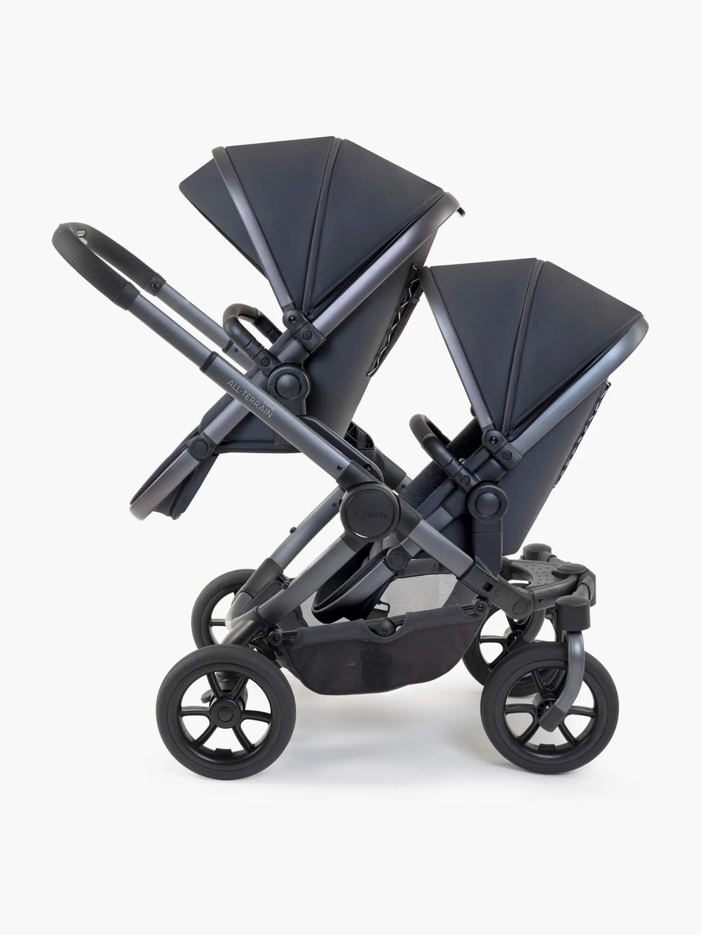 Peach 7 All-Terrain Storm-kinderwagen – Duo-pakket