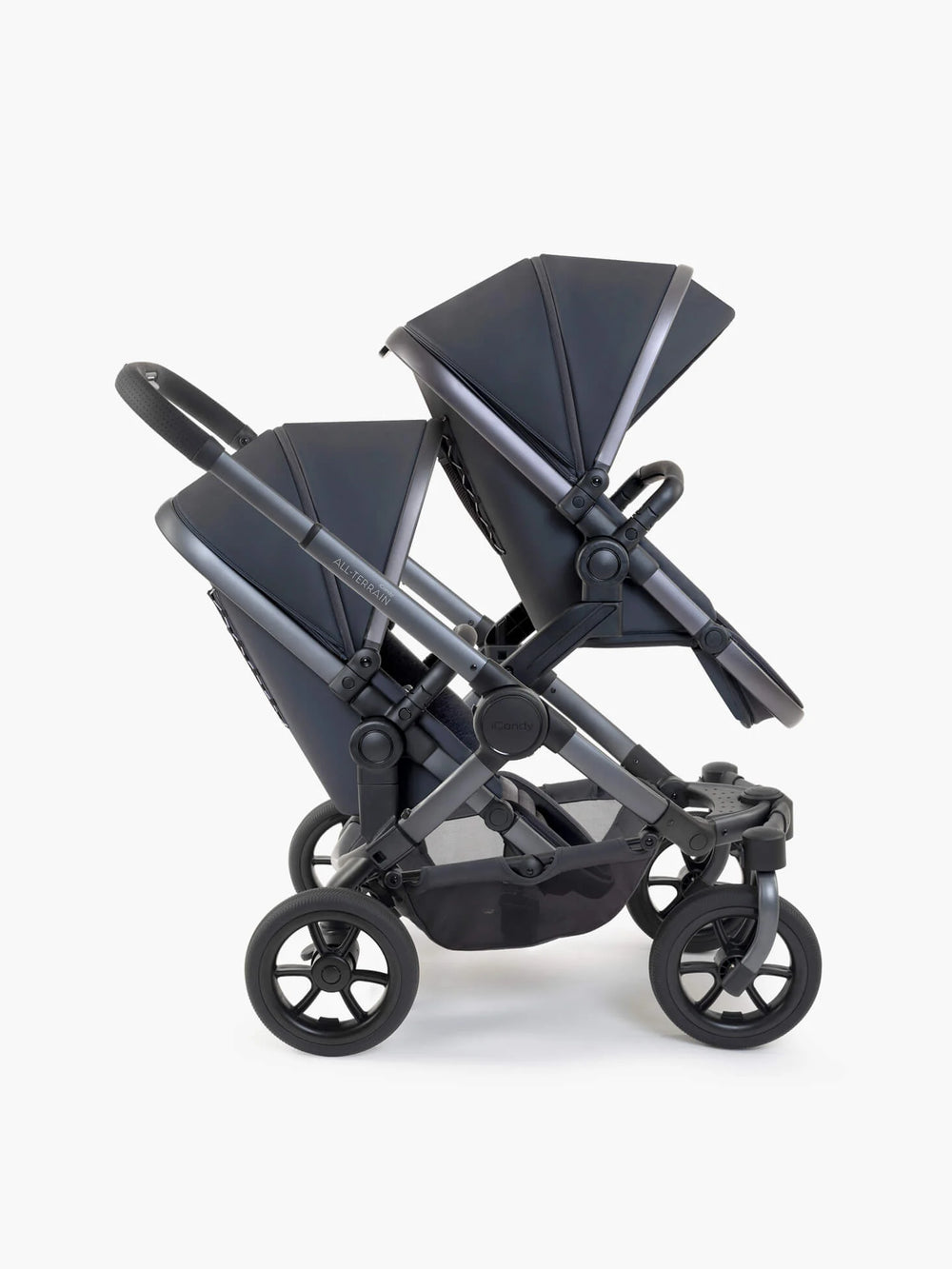 Peach 7 All-Terrain Storm-kinderwagen – Tweeling