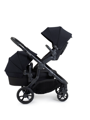 Orange 4 Black Double Pushchair Bundle