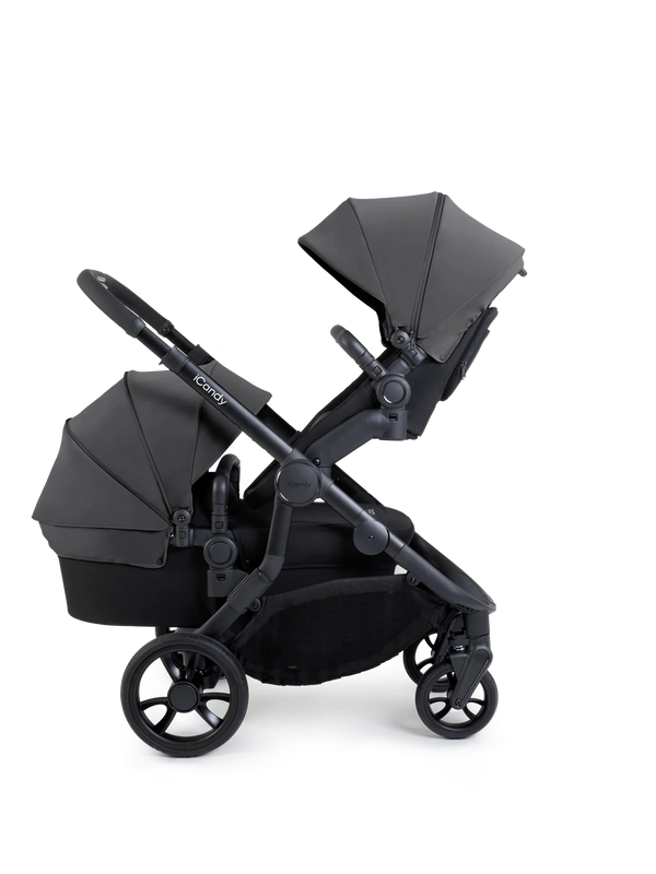 Orange 4 Fossil Double Pushchair Bundle