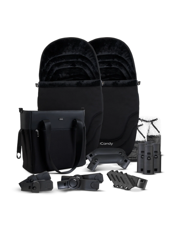 Orange 4 Fossil Travel System & Car Seat - Twin