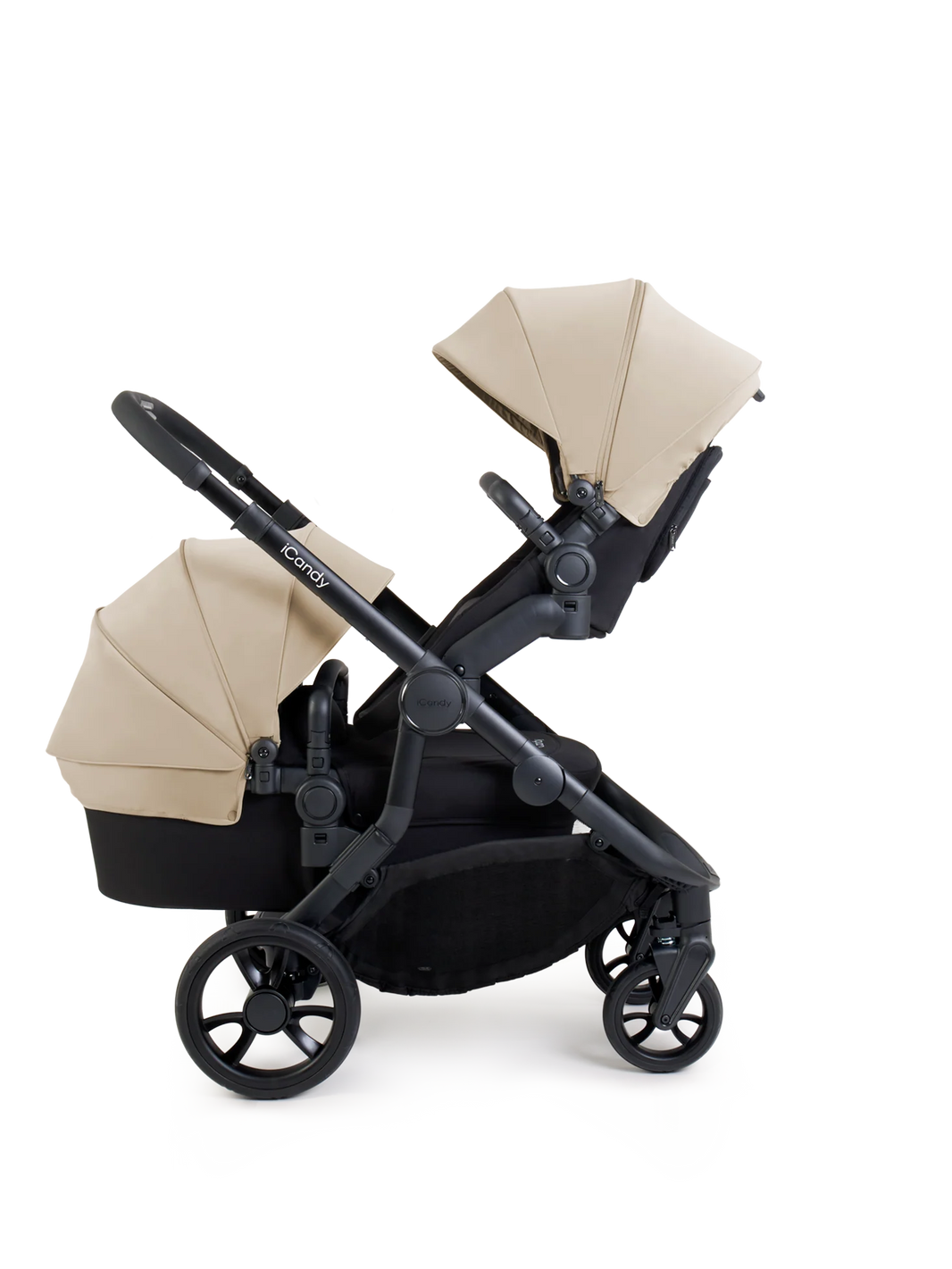 Orange 4 Latte Pushchair Bundle