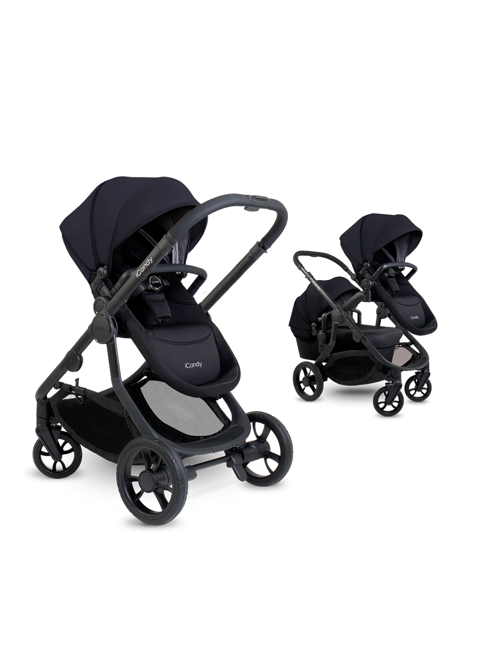 Orange 4 Black Pushchair Bundle