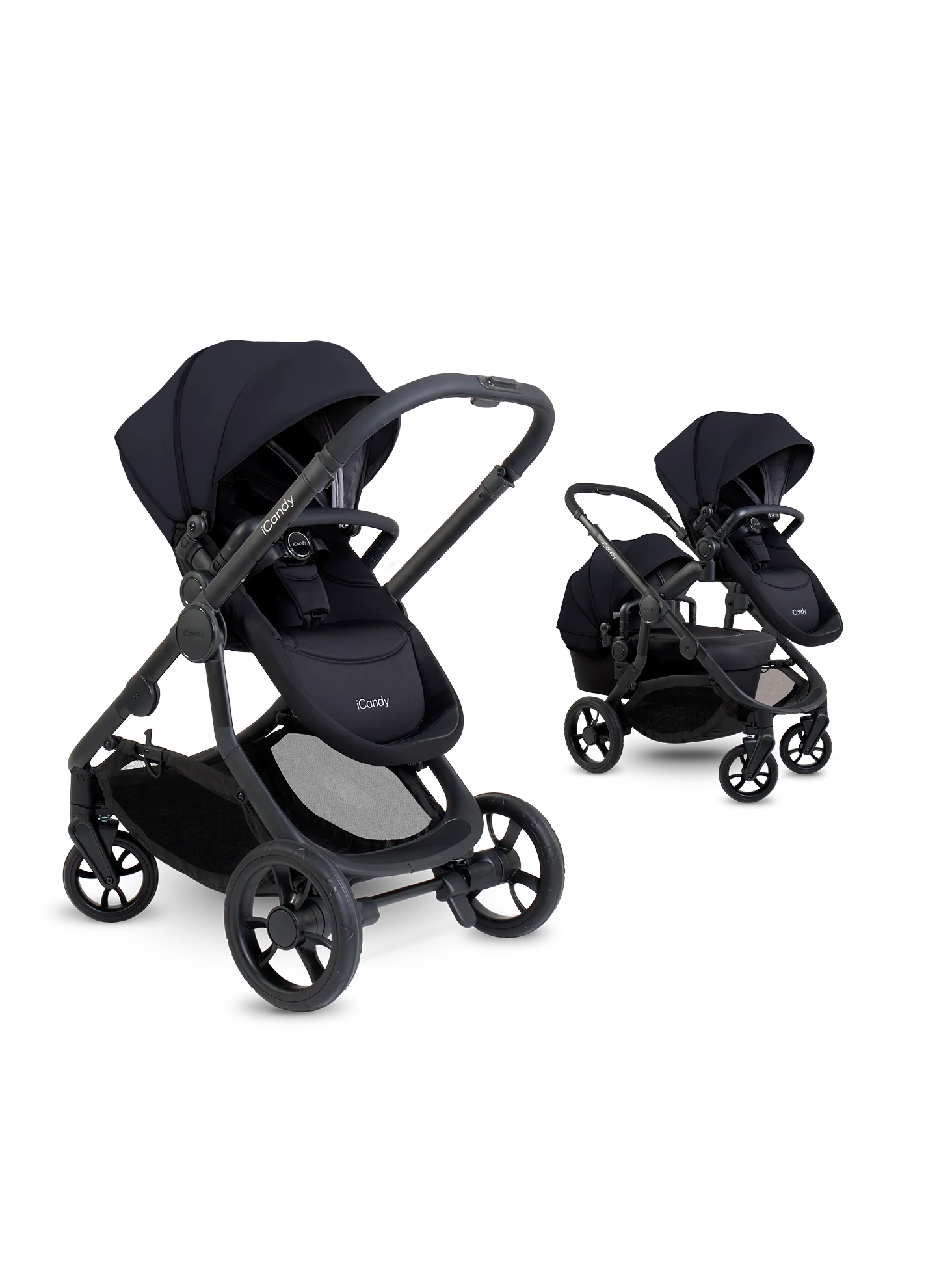 Orange 4 Black Pushchair Bundle