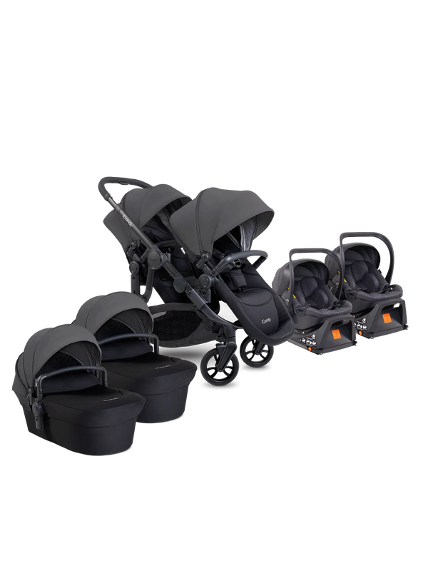 Orange 4 Fossil Travel System & Car Seat - Twin