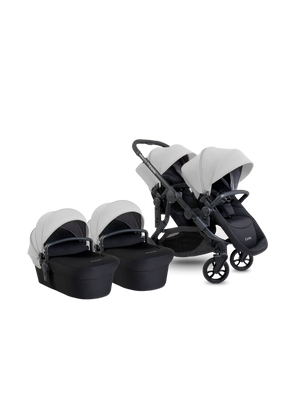 Orange 4 Glacier Pushchair Bundle - Twin