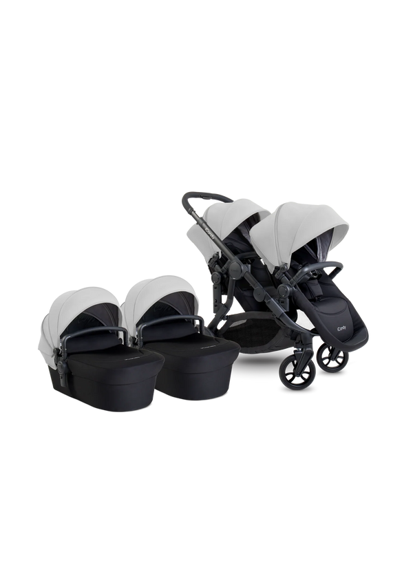 Orange 4 Glacier Pushchair Bundle - Twin