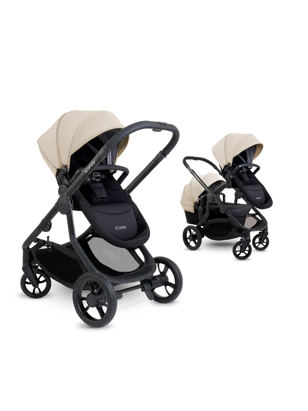 Orange 4 Latte Pushchair Bundle