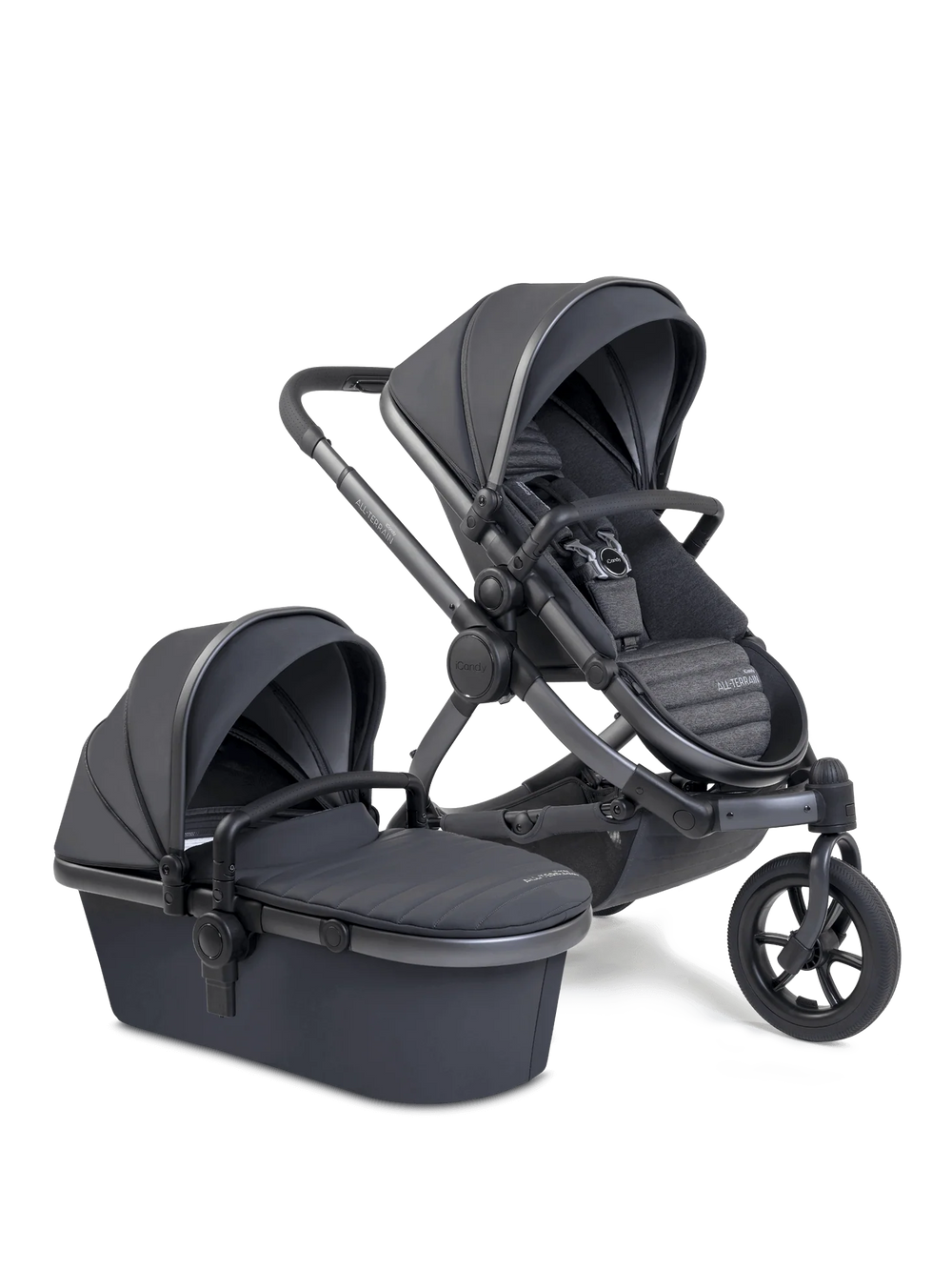 Peach 7 All-Terrain Storm-kinderwagen – Combinatie