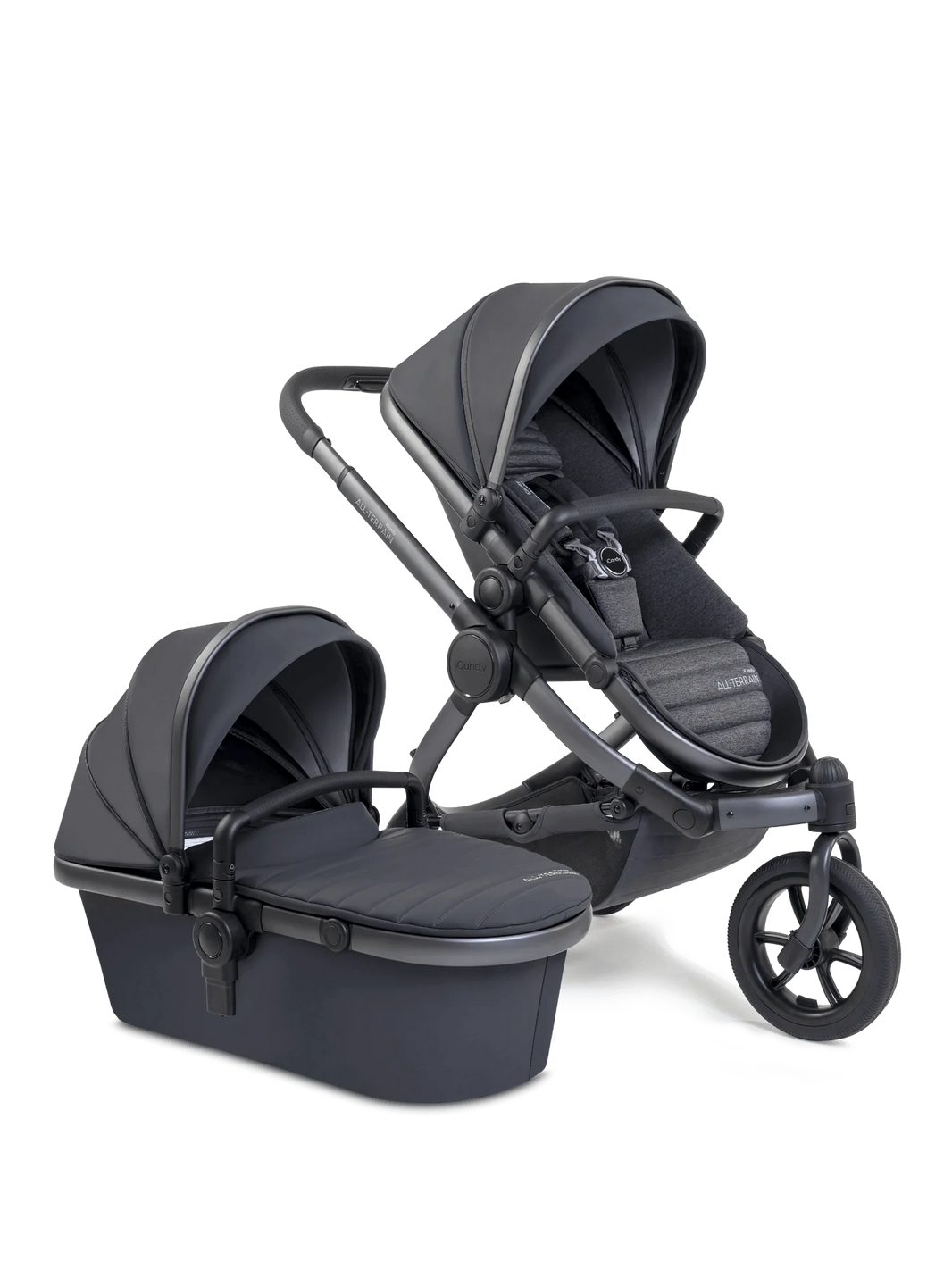 Peach 7 All-Terrain Storm-kinderwagen – Combinatie