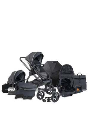 Peach 7 All-Terrain Storm Pushchair - Complete Car Seat Bundle