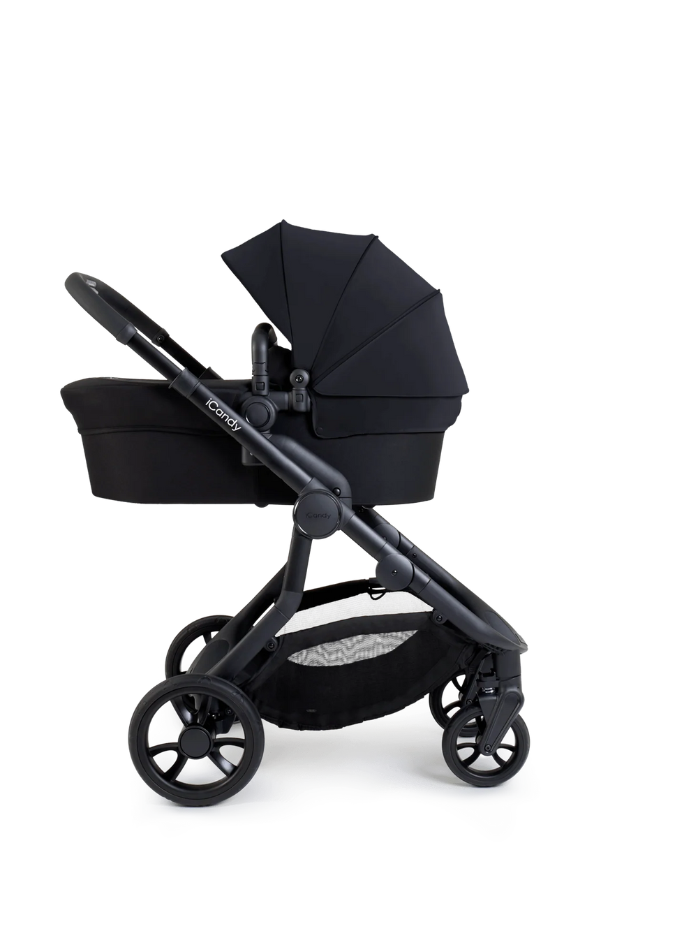 Orange 4 Black Double Pushchair Bundle