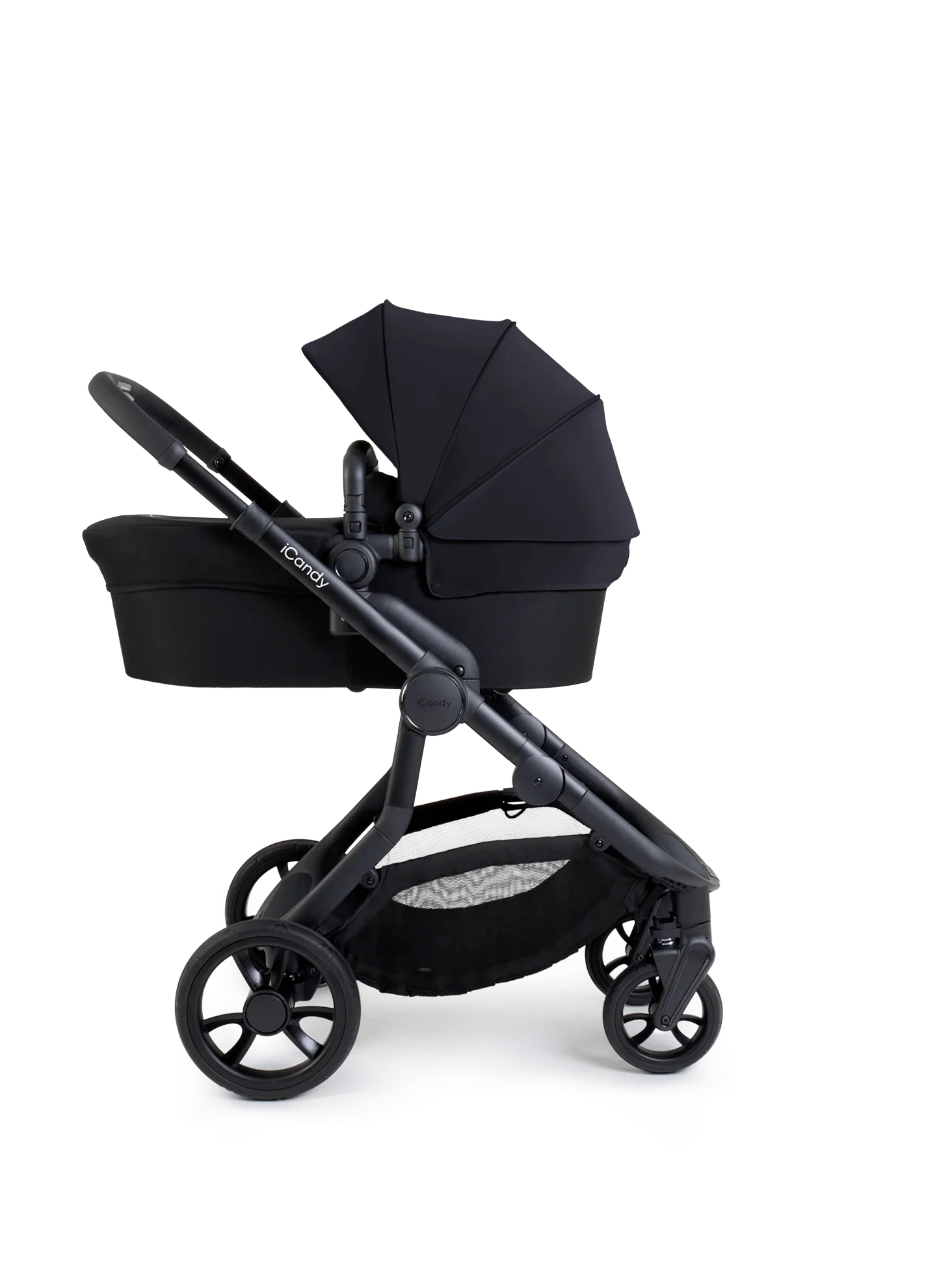 Orange 4 Black Double Pushchair Bundle
