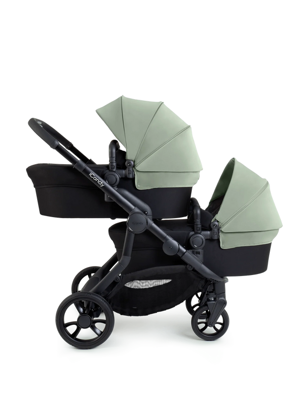 Orange 4 Pistachio Travel System & Car Seat - Twin