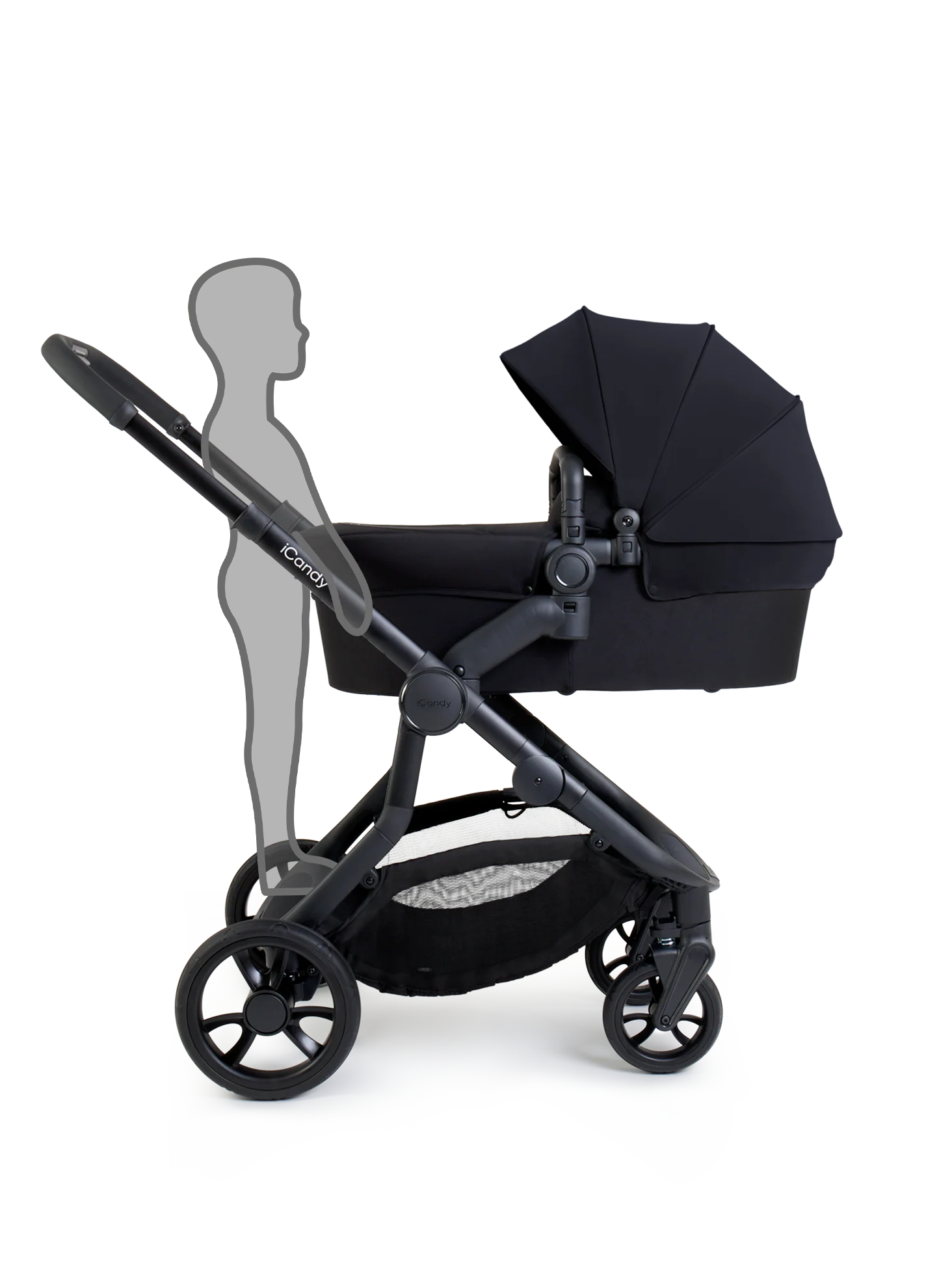 Orange 4 Black Pushchair Bundle